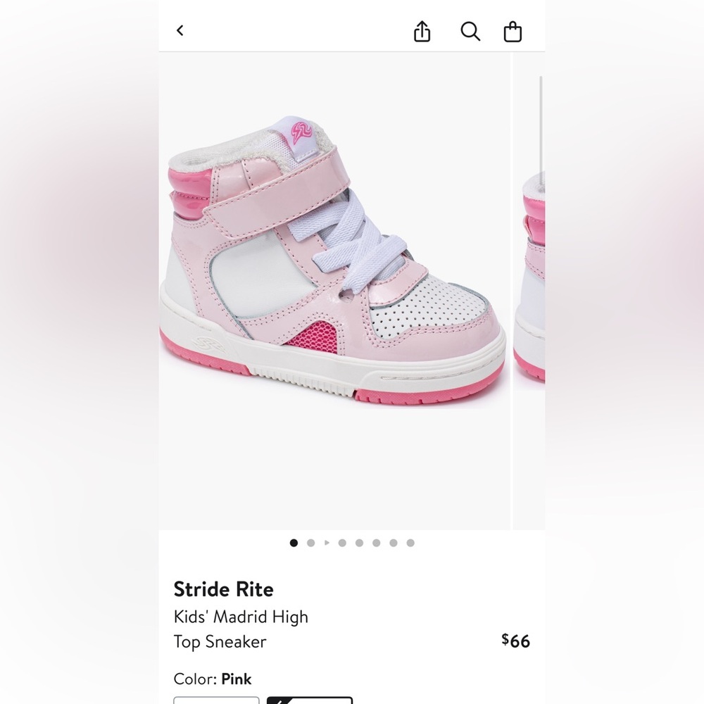 Stride Rite Pink High tops
